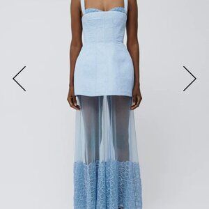 Simkhai Callan Dress in Marina Blue - Size 6